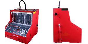 Photo of red launch CNC602 injector cleaner and tester