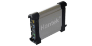 Photo of grey 4 channel hantek oscilloscope